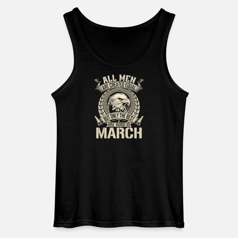 Adlermarsch-Pride-Emblem - Gildan Männer Tank Top - Schwarz