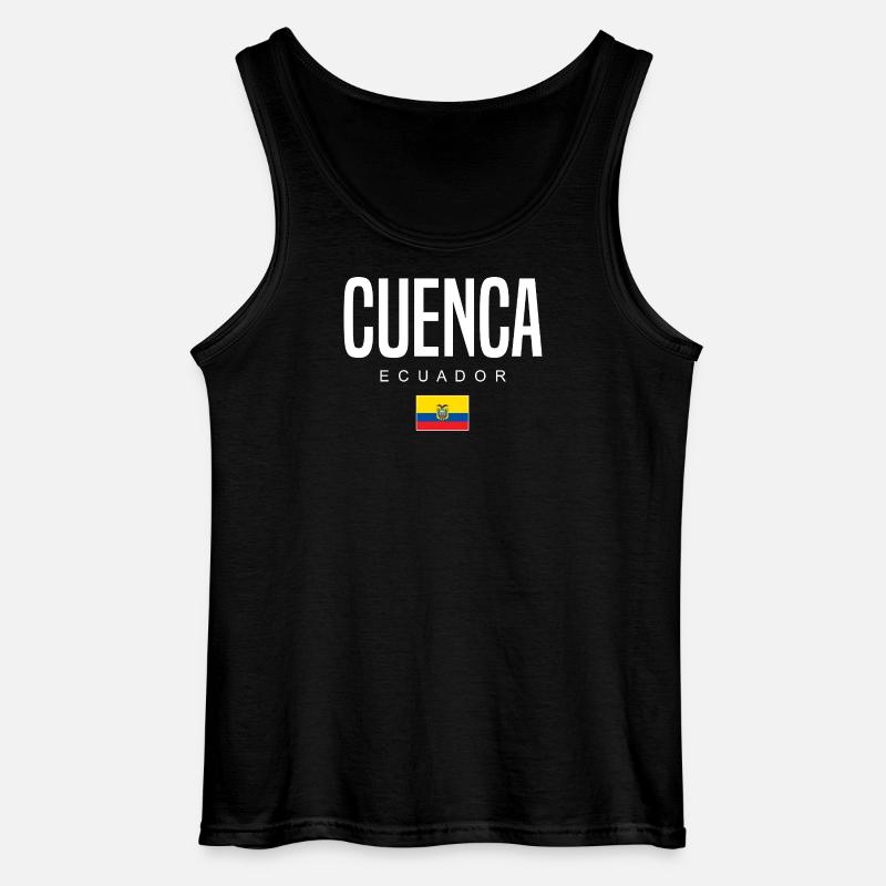 Cuenca Ecuador Ecuadorianer - Gildan Männer Tank Top - Schwarz