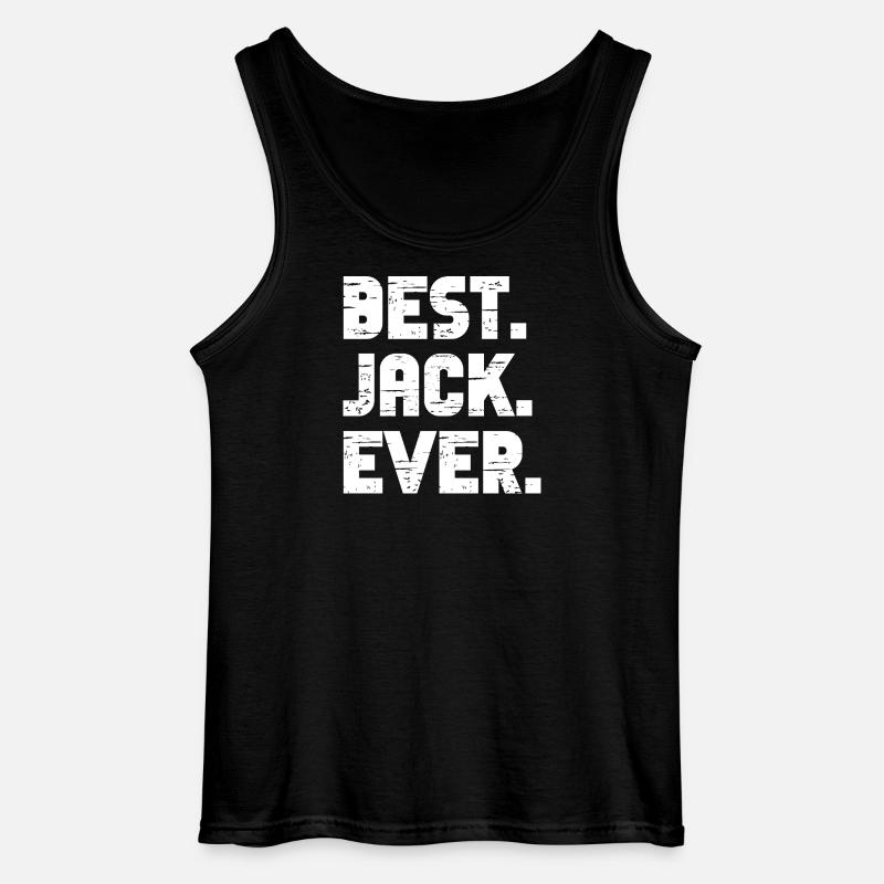 Best Jack Ever Geschenk Spruch - Gildan Männer Tank Top - Schwarz