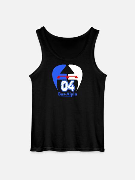 Bas-Alpine logo - Gildan Men’s Tank Top - black