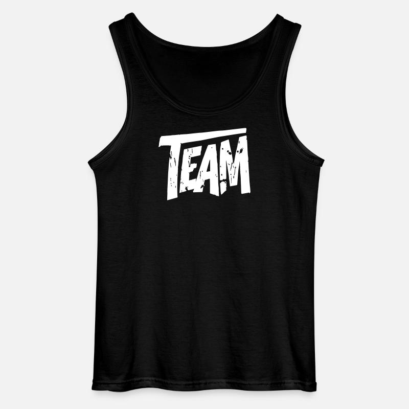 Team Graffiti - Gildan Männer Tank Top - Schwarz