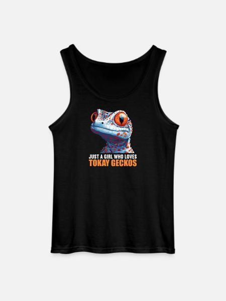Tokay Geckos Tokay Gecko - Gildan Men’s Tank Top - black
