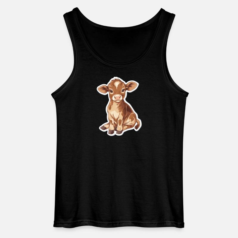 Ko - Gildan tanktop til mænd - sort