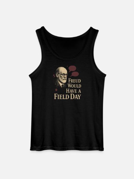 Future psychologist diagnose me - Gildan Men’s Tank Top - black