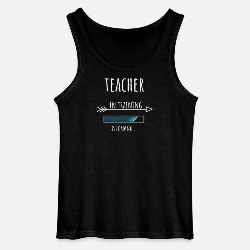 Teacher Geschenk Beruf Ausbildung Lehrer - Gildan Männer Tank Top - Schwarz