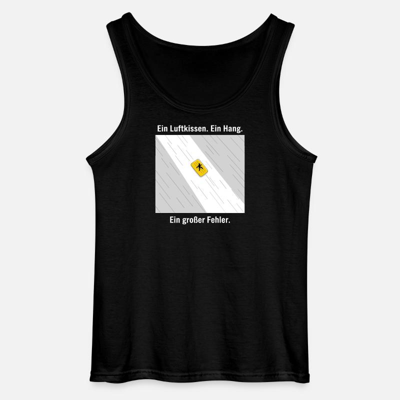 Ein großer Fehler - Gildan Männer Tank Top - Schwarz