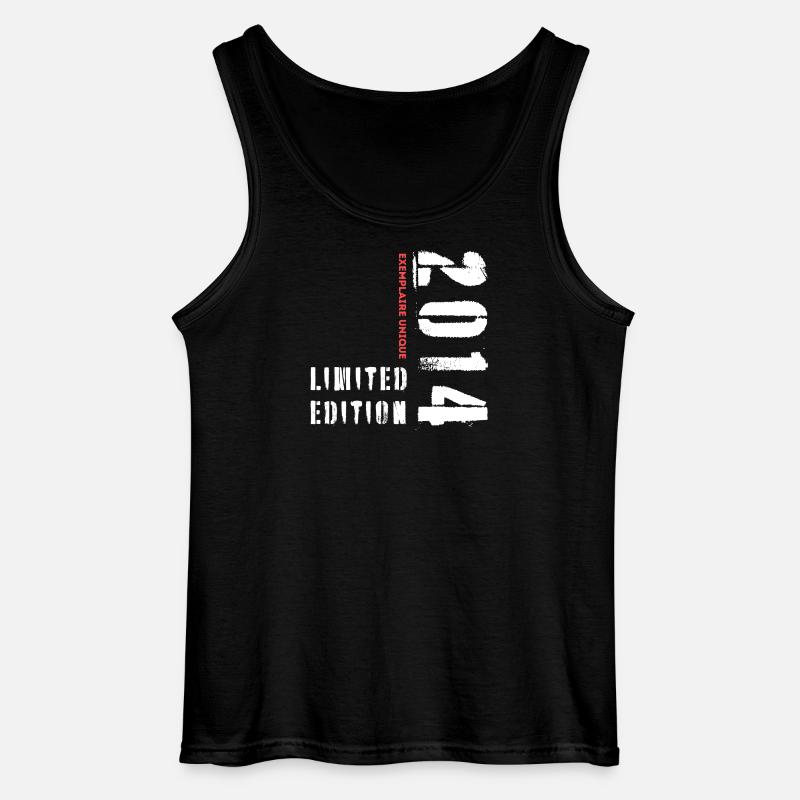 Limitierte Auflage 2014 Einzelstück - Gildan Männer Tank Top - Schwarz