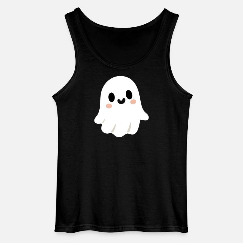 Niedlicher Geist - Gildan Männer Tank Top - Schwarz