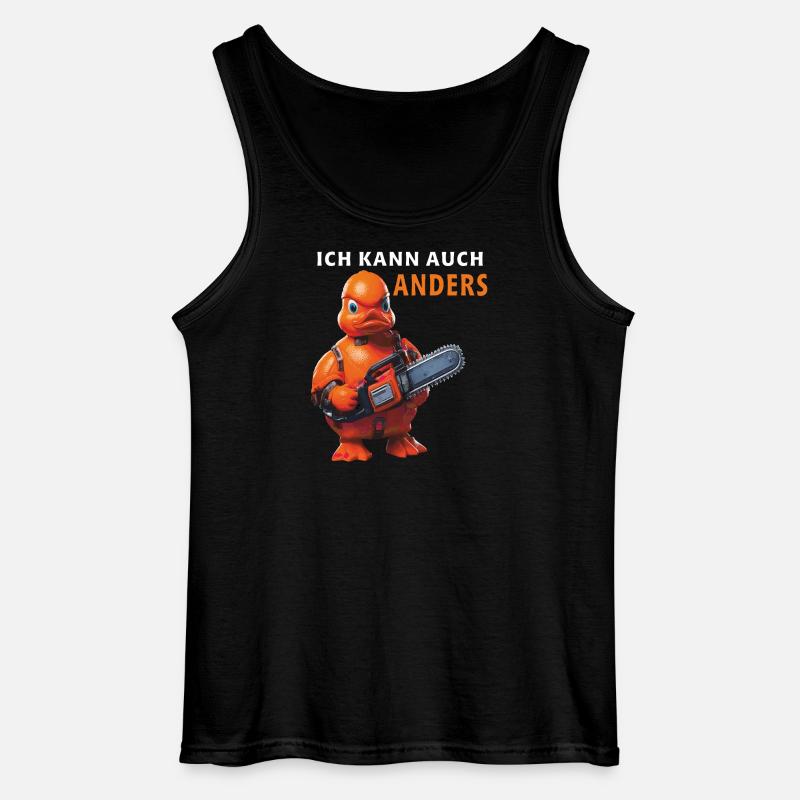 I CAN DO IT DIFFERENTLY - Gildan Men’s Tank Top - black