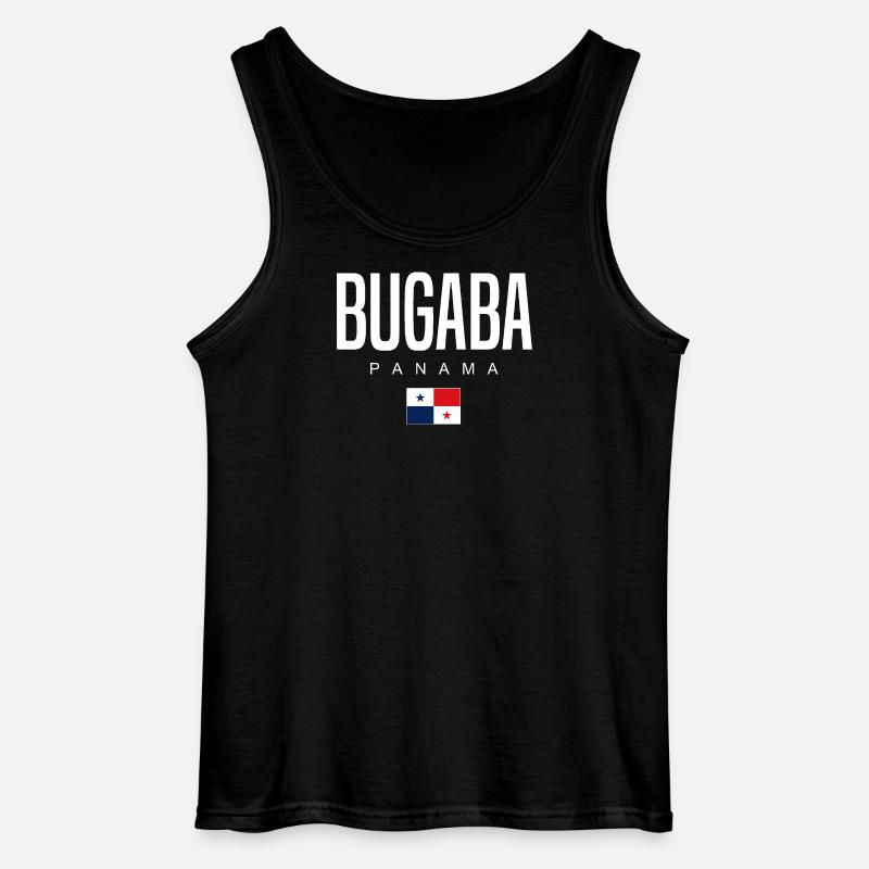 Bugaba Panama Panamaer - Gildan Männer Tank Top - Schwarz