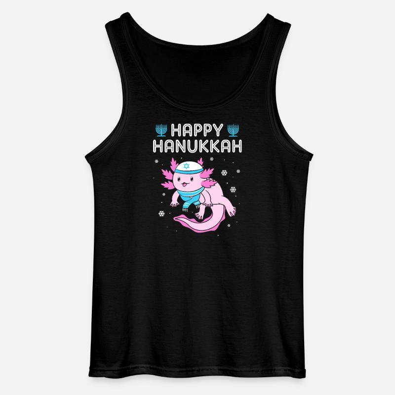 Hanoukka Hanoukka Hanoukka - Débardeur Gildan Homme - noir