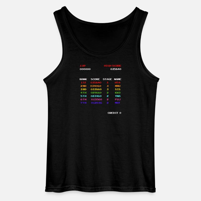 Hoher Punktestand - Gildan Männer Tank Top - Schwarz