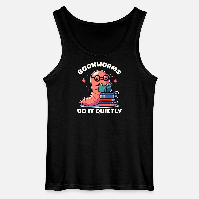 Librivore Lesen Süß - Gildan Männer Tank Top - Schwarz
