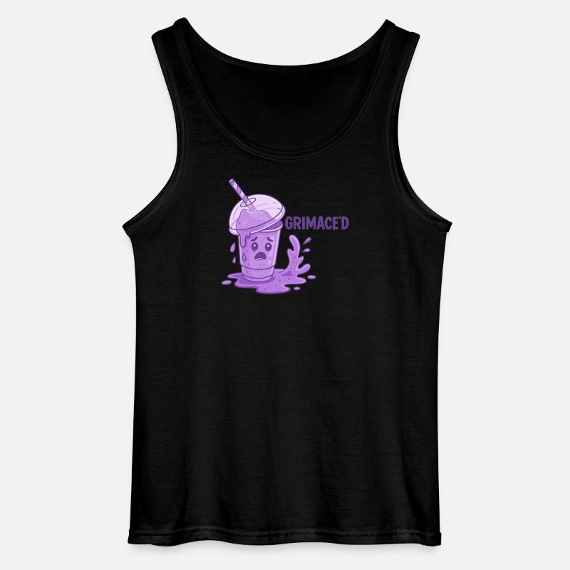 Grimace Shake Chaos - Gildan Männer Tank Top - Schwarz