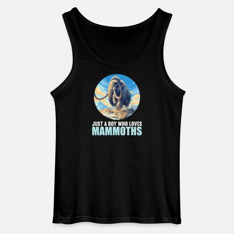 Mammuts Mammut - Gildan Männer Tank Top - Schwarz