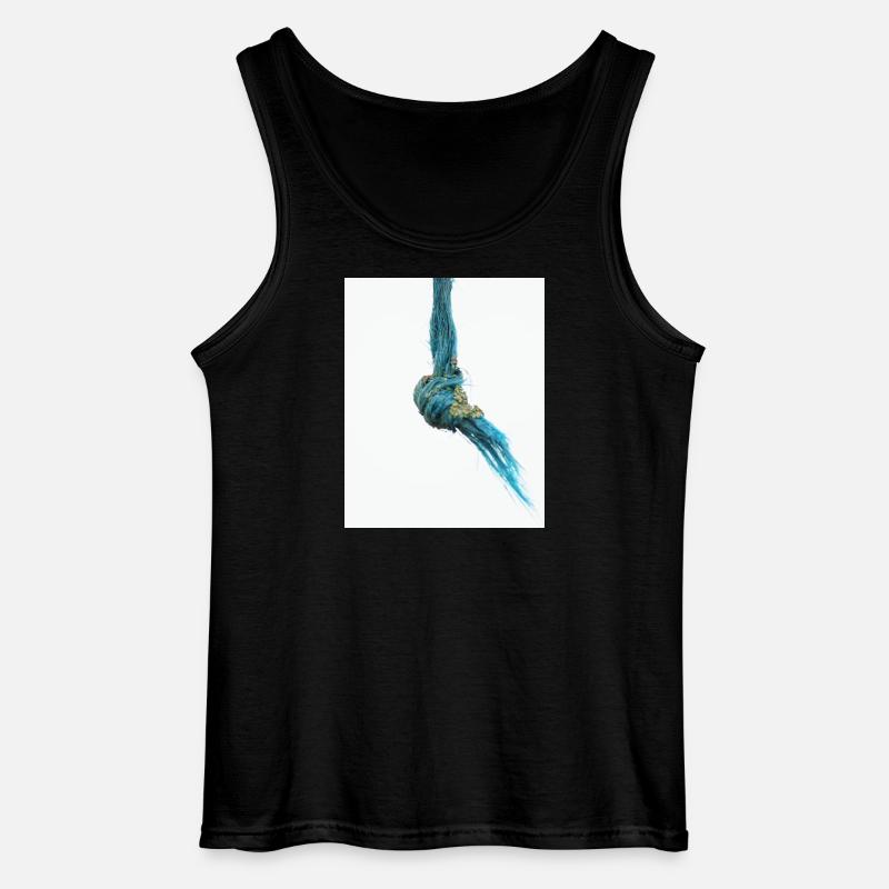 Ich bin ein ausgefranster Knoten - Gildan Männer Tank Top - Schwarz