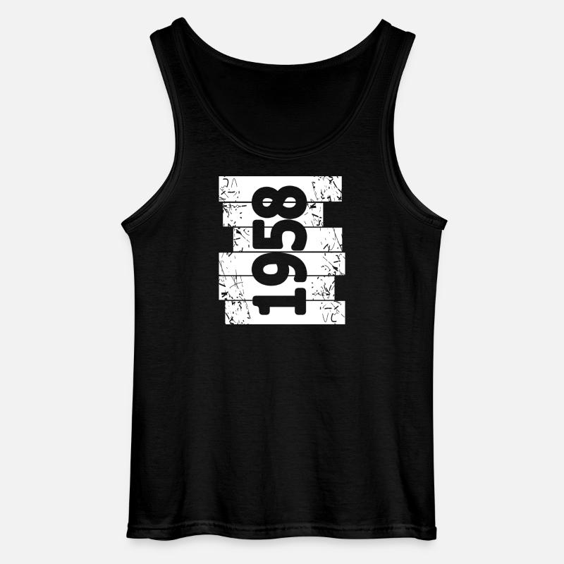 Eltern 1958 - Gildan Männer Tank Top - Schwarz