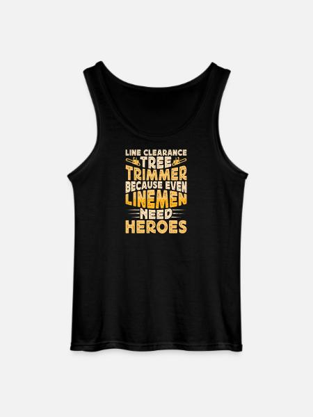 Baumpfleger Holzarbeiter Waldarbeiter Geschenk - Gildan Männer Tank Top - Schwarz