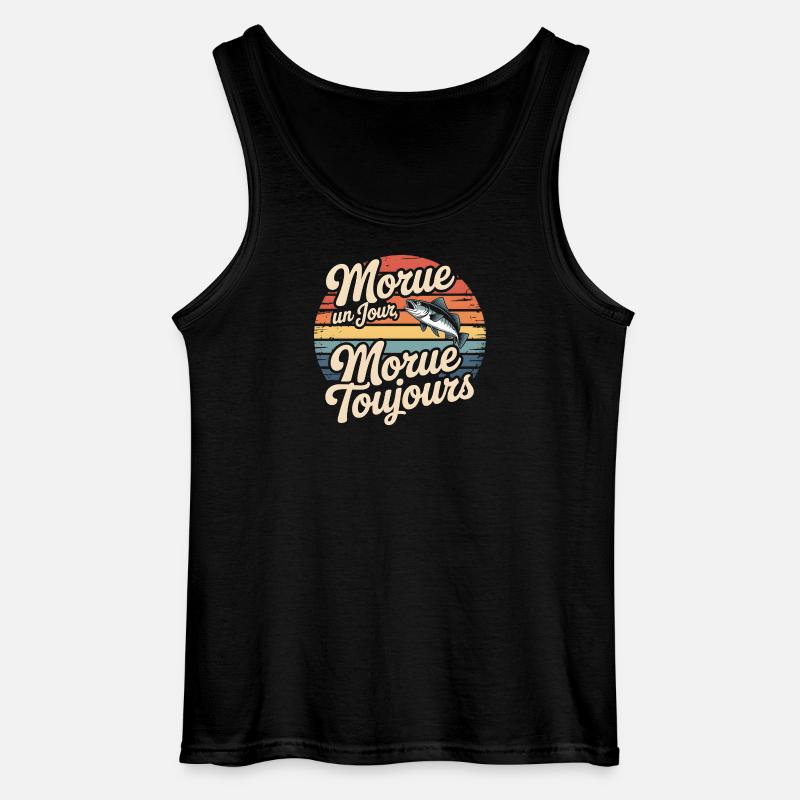 Cod Day Cod Always - Gildan Men’s Tank Top - black