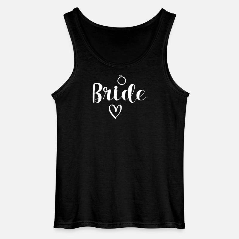 Bride - Gildan Männer Tank Top - Schwarz