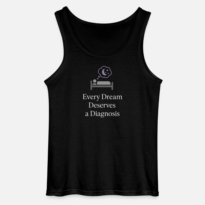 Sleep Technologist Polysomnographic Tech Rpsgt - Gildan Men’s Tank Top - black