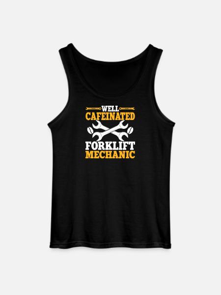 Mechanic Mechatronics Technician Handyman Gift - Gildan Men’s Tank Top - black