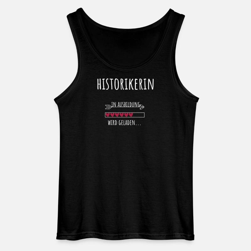 Historikerin Studentin Beruf Ausbildung - Gildan Männer Tank Top - Schwarz