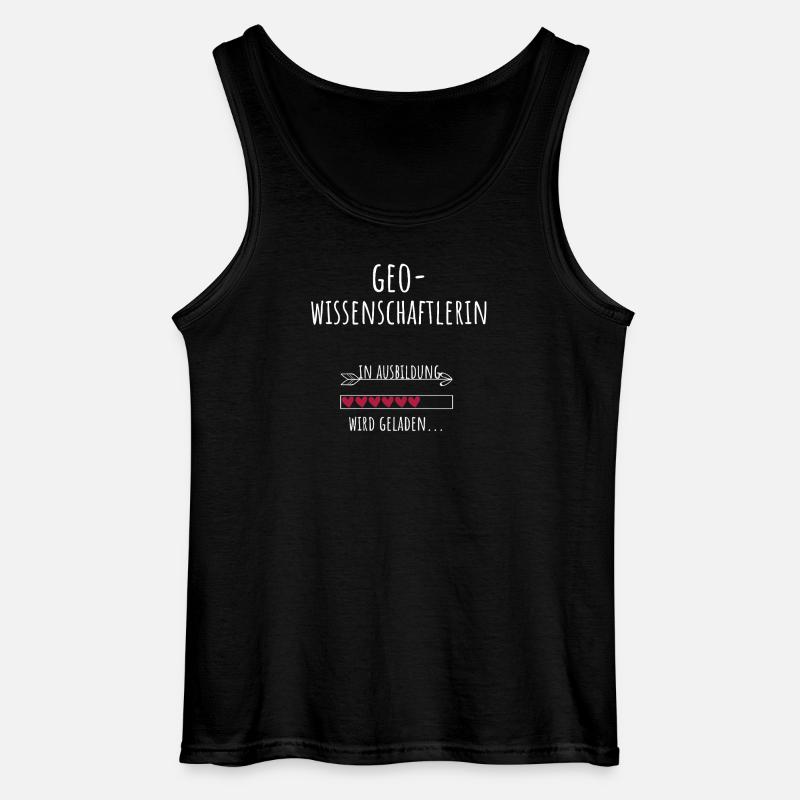 Geoscientist Studies Training Gift - Gildan Men’s Tank Top - black