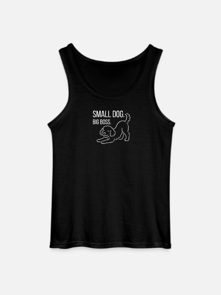 Zwergpudel, Malti-poo oder Königspudel - Gildan Männer Tank Top - Schwarz