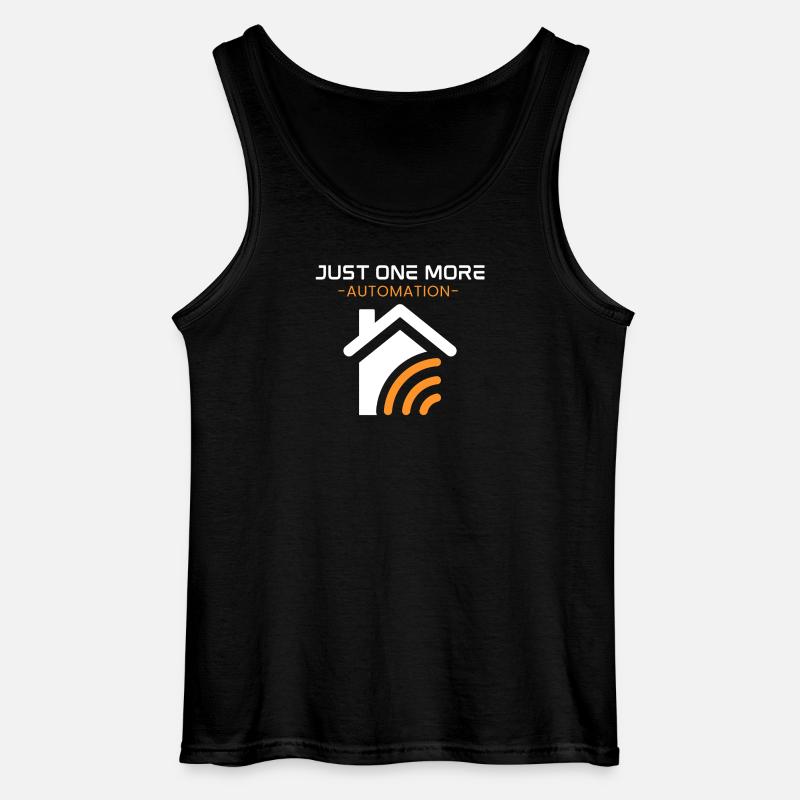 Nur noch eine Automatisierung - Gildan Männer Tank Top - Schwarz