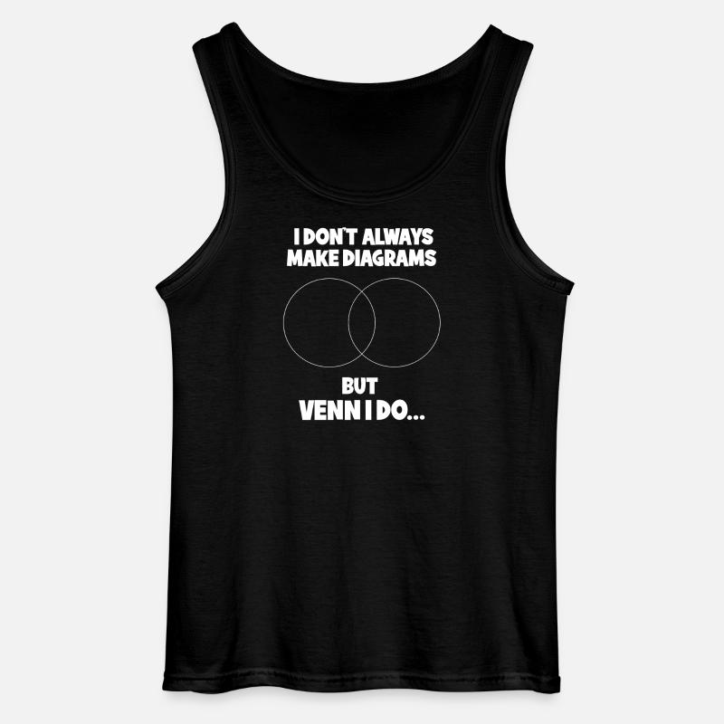 Math Math Math Teacher Mathematician - Gildan Men’s Tank Top - black