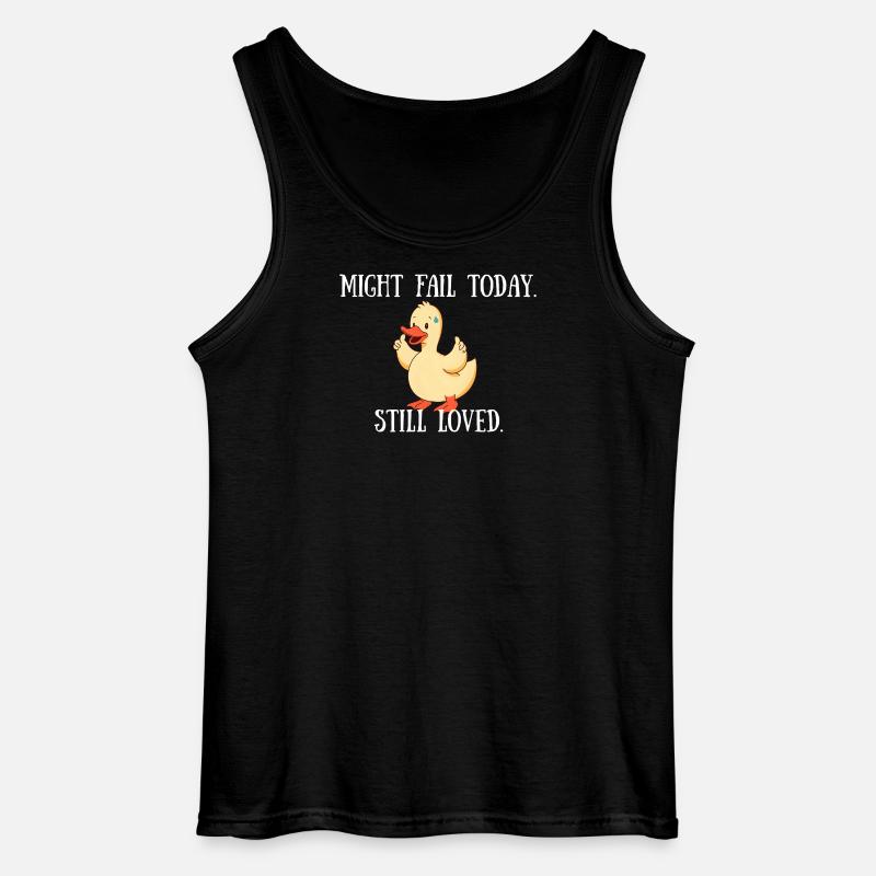 Might Fail Today - Still Loved - Gildan Men’s Tank Top - black