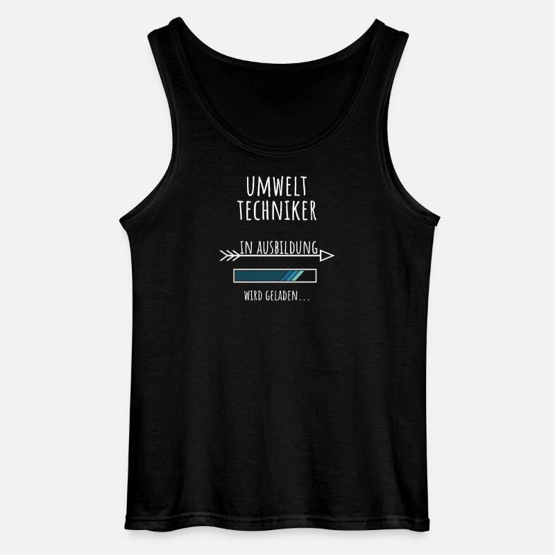 Environmental Technician Studies Occupation Training - Gildan Men’s Tank Top - black