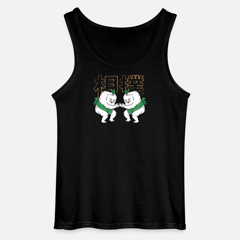Sumo - Gildan Männer Tank Top - Schwarz