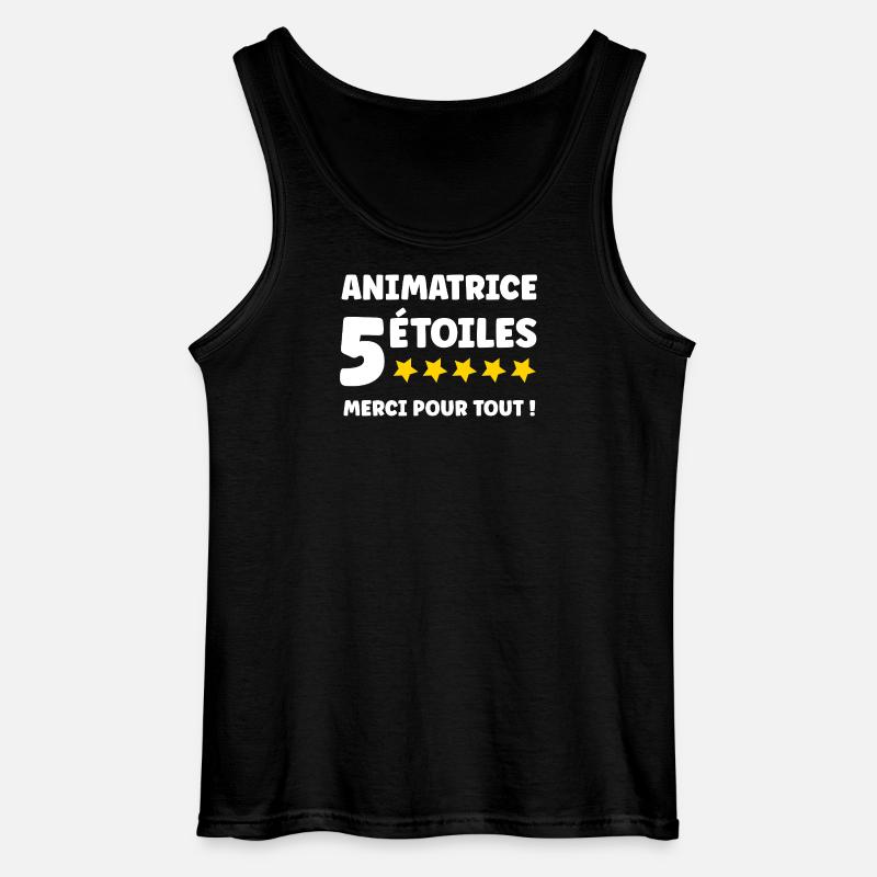 Moderator - Gildan Männer Tank Top - Schwarz