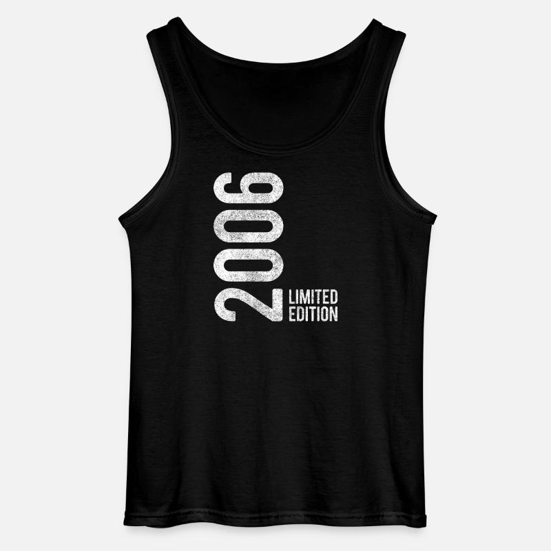 19. Geburtstag Junge Mädchen 2006 Limited Edition - Gildan Männer Tank Top - Schwarz