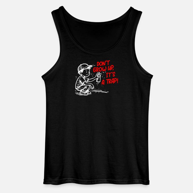Es ist ein Trick - Gildan Männer Tank Top - Schwarz