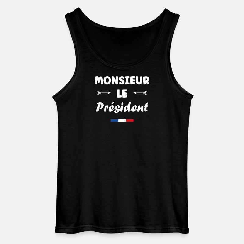 Präsident - Gildan Männer Tank Top - Schwarz