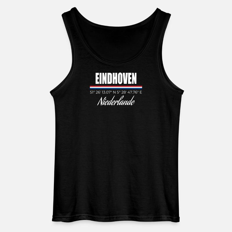 Eindhoven - Gildan Männer Tank Top - Schwarz