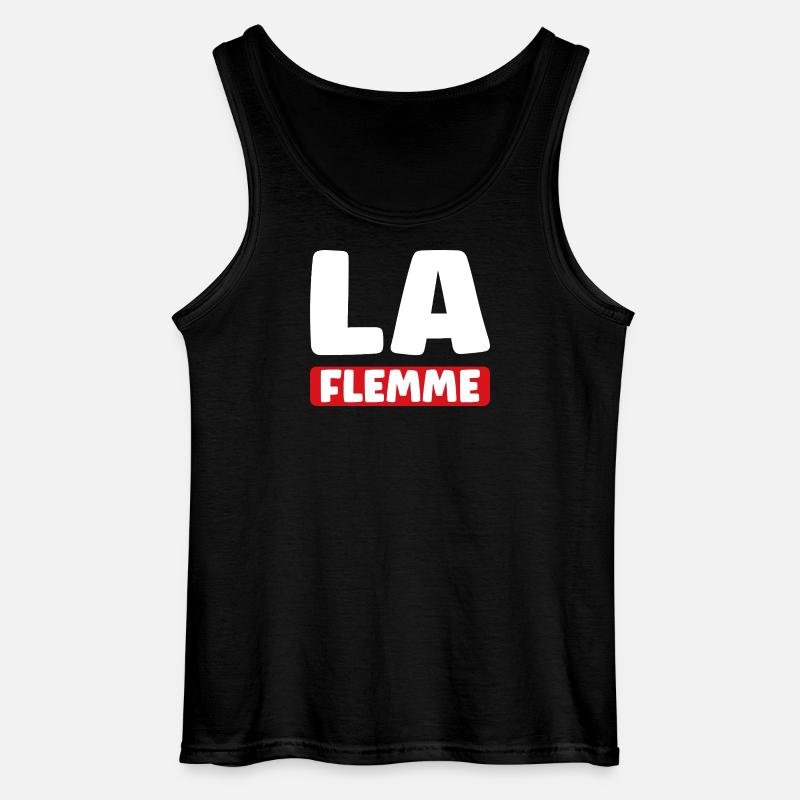 Faul - Gildan Männer Tank Top - Schwarz