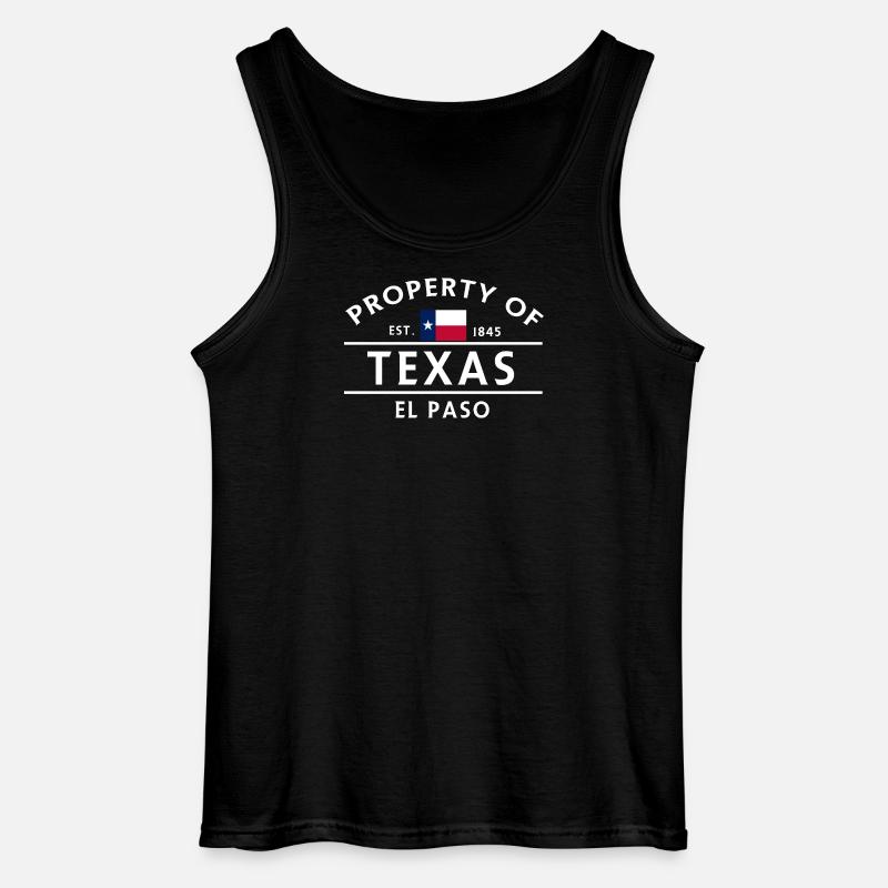 Texas Ownership El Paso - Gildan Männer Tank Top - Schwarz