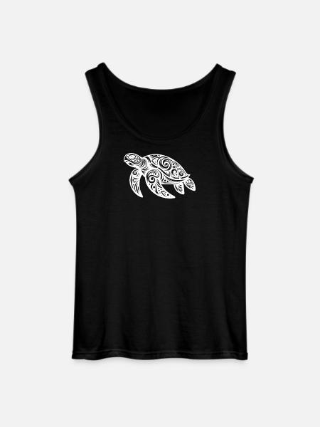 Tribal Magic – Turtle of Ornaments - Gildan Men’s Tank Top - black