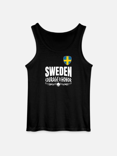 Schweden Nordischer Geist - Gildan Männer Tank Top - Schwarz