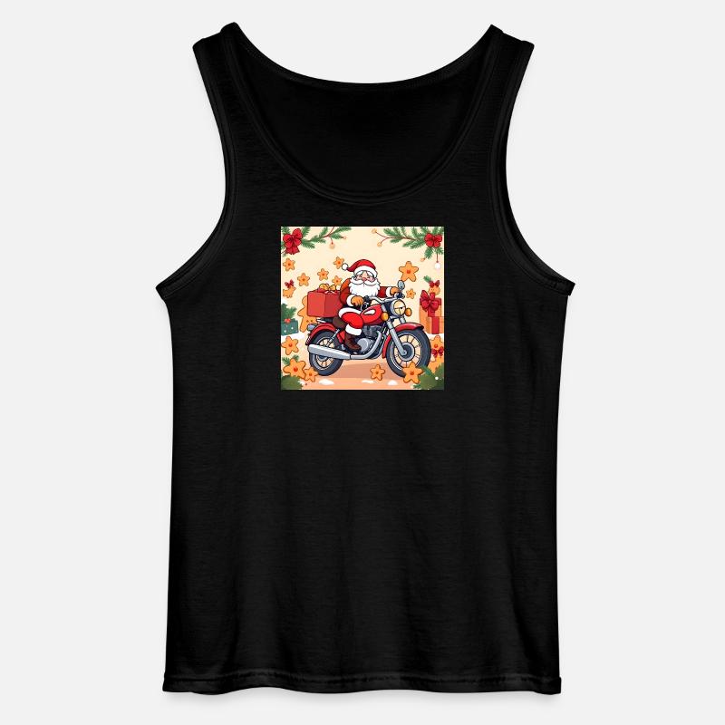 Powered by Gingerbread & Gasoline - Gildan Männer Tank Top - Schwarz