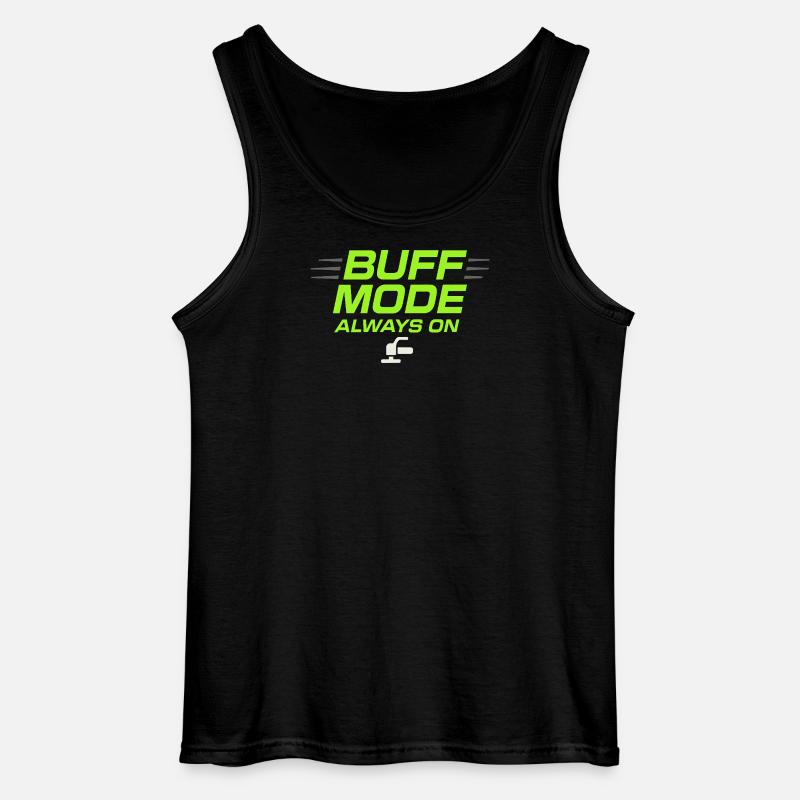 Auto Detailer Buffer Pro Paint - Gildan Männer Tank Top - Schwarz