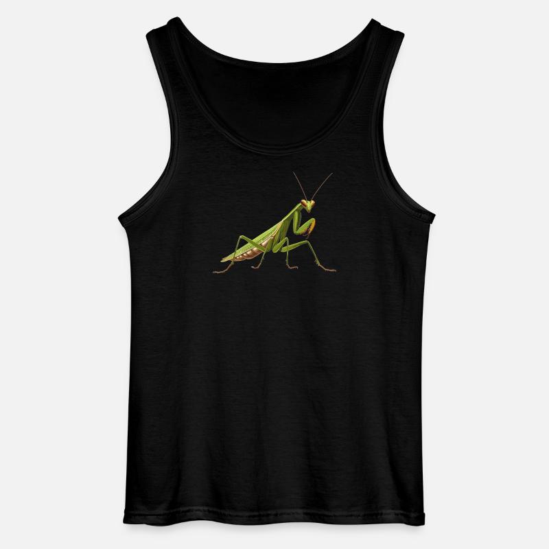 Gottesanbeterinnen Gottesanbeterin - Gildan Männer Tank Top - Schwarz