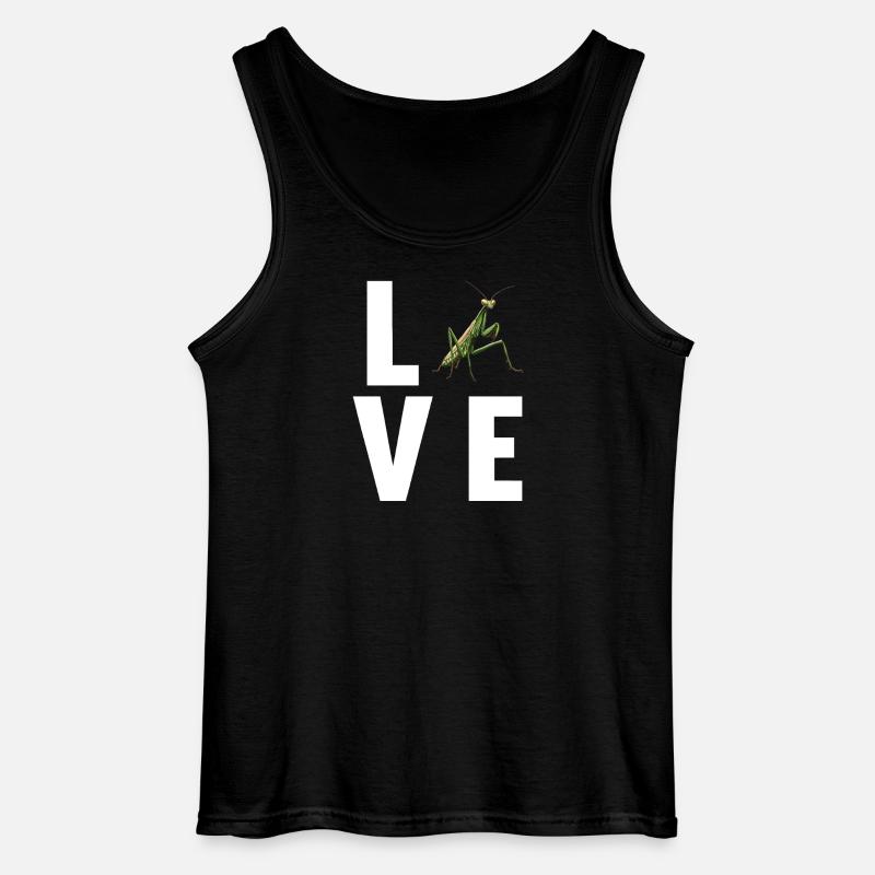 Praying mantises Praying mantis - Gildan Men’s Tank Top - black