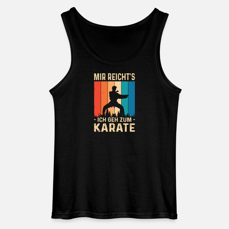 Karate Training Geschenke Karatetraining - Gildan Männer Tank Top - Schwarz