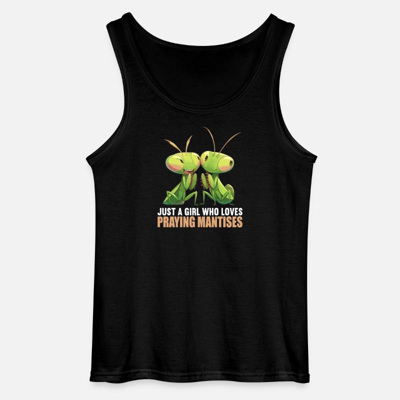 Gottesanbeterinnen Gottesanbeterin - Gildan Männer Tank Top - Schwarz