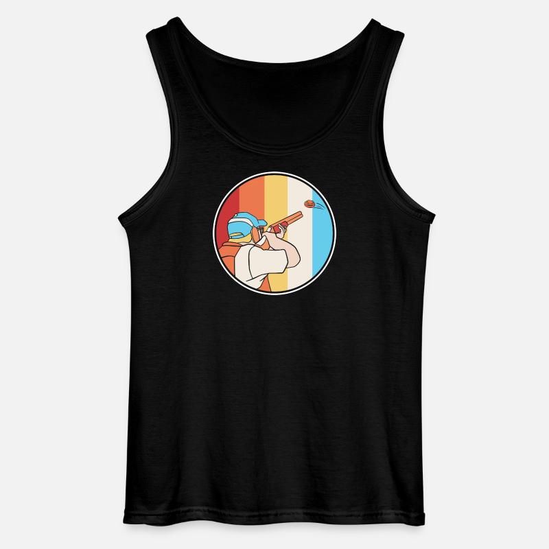 Tontauben - Gildan Männer Tank Top - Schwarz